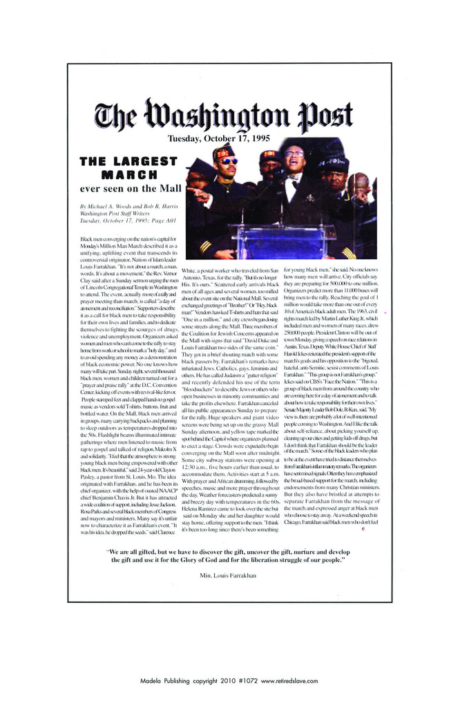 Minister Louis Farrakhan #1072