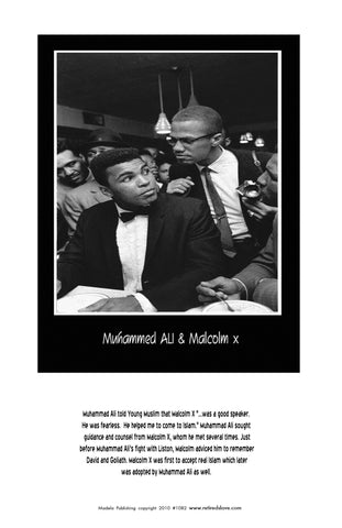 Muhammad Ali and Malcolm X #1082