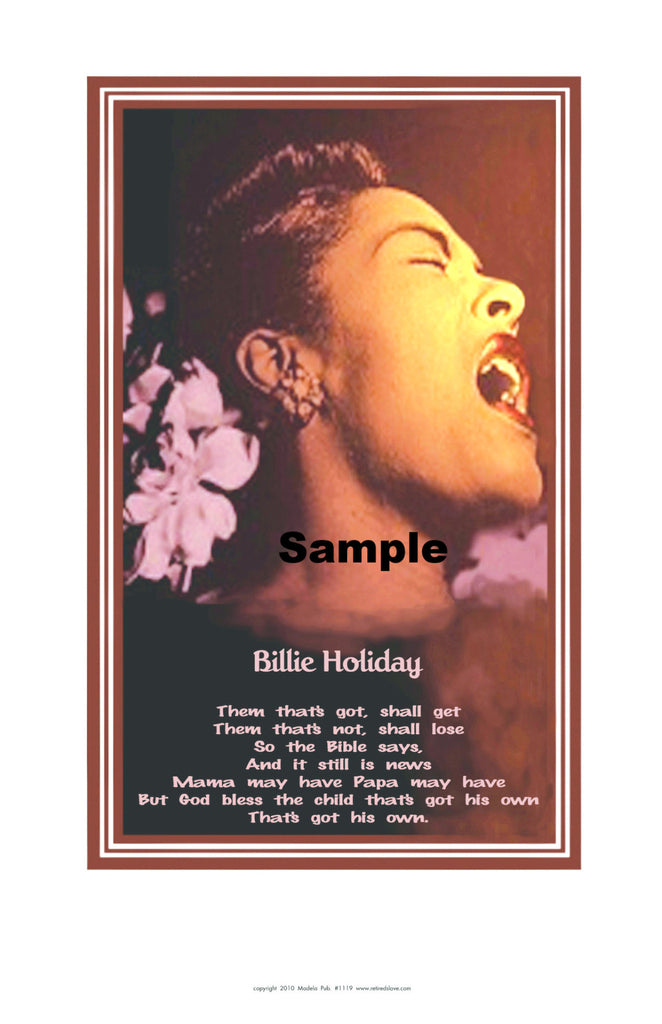 Billie Holiday #1119