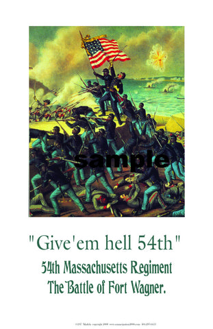 54th Massachusetts Regiment #1197