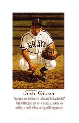 Joshua [Josh] Gibson (1911-1947) •