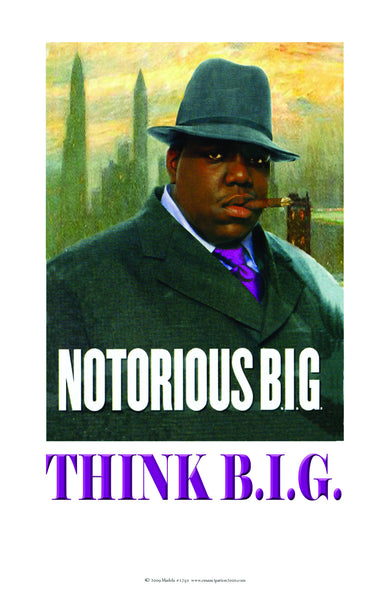 APPLEBUM A1 ポスター　notorious biggie Notorious B.I.G. (feat. Lil' Kim & Puff Daddy) (2007