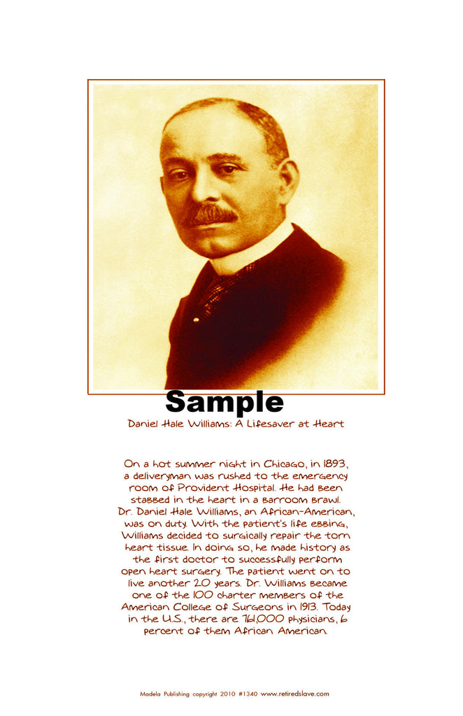 Dr. Daniel Hale Williams #1340