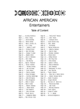 IMAGES & QUOTATIONS OF AFRICAN AMERICANS