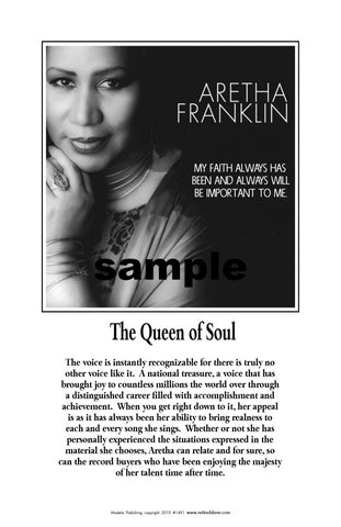 Aretha Franklin #1491