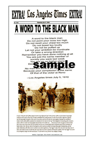 A word to the black man # 1656
