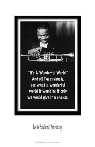 Louis Satchmo Armstrong #1166