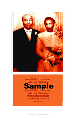 Elijah and Clara Muhammad #1277