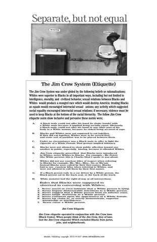 Jim Crow System #1427