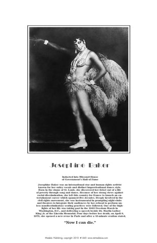 Josephine Baker #1445