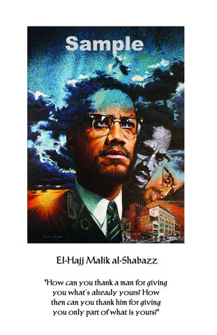 El-Hajj Malik al-Shabazz #1548