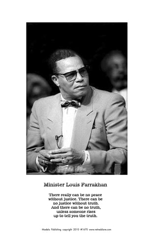 Minister Louis Farrakhan #1670